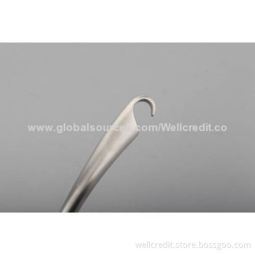 Good quality S/S 304 wok turner with delicate sanding polish